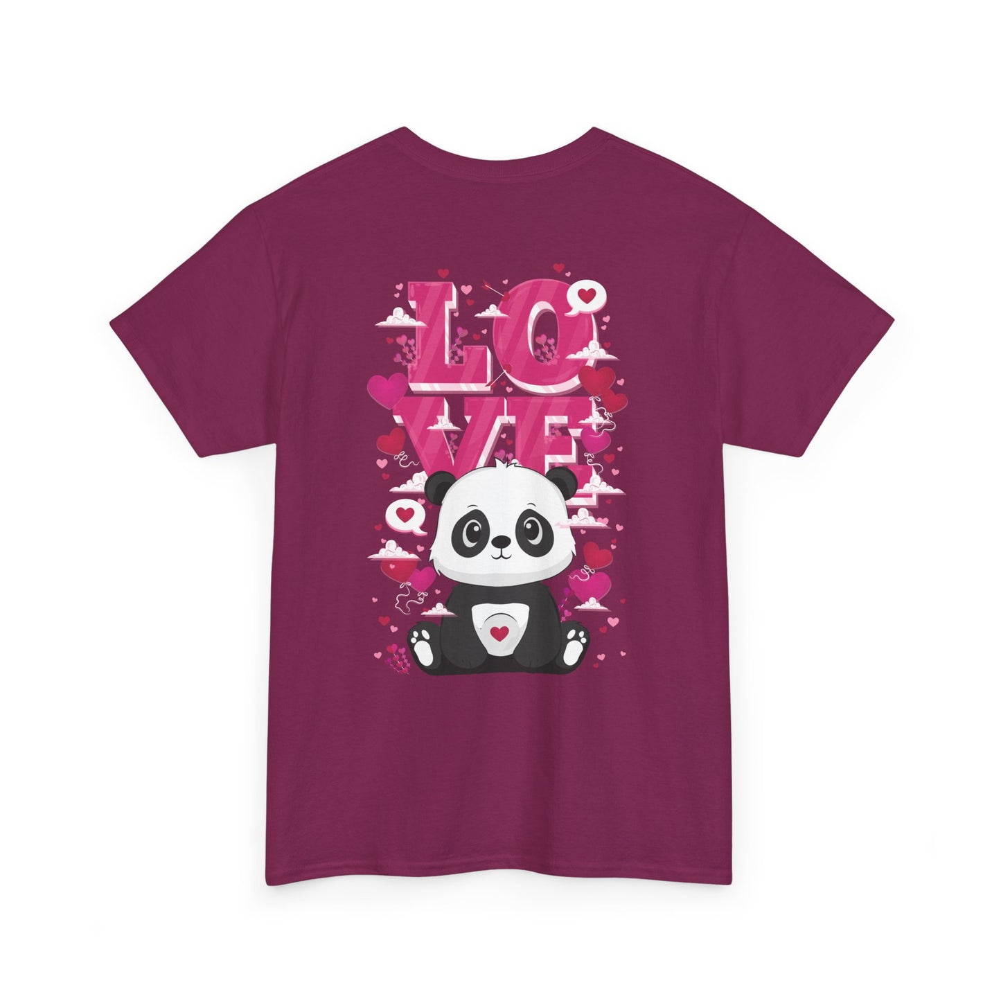 Macho bear's love (back) unisex crewneck t-shirt