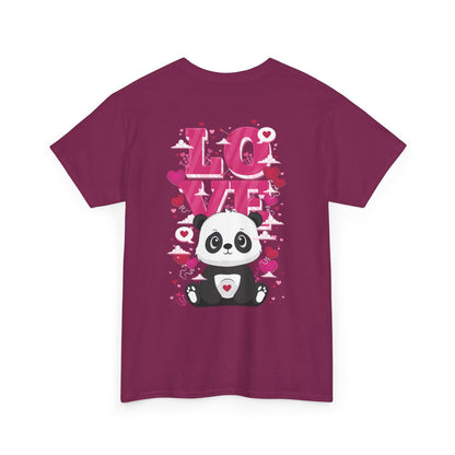 Macho bear's love (back) unisex crewneck t-shirt