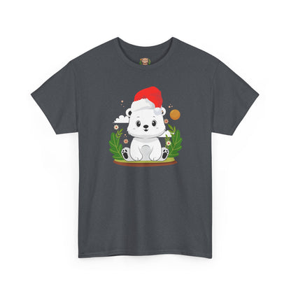 Snojo bear hug (front) Christmas unisex crewneck t-shirt