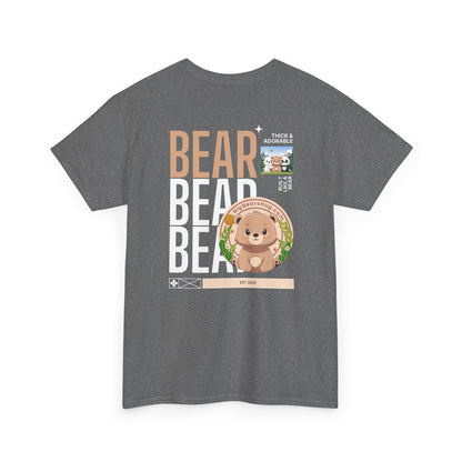 Bear bear bear hug (back) unisex crewneck t-shirt