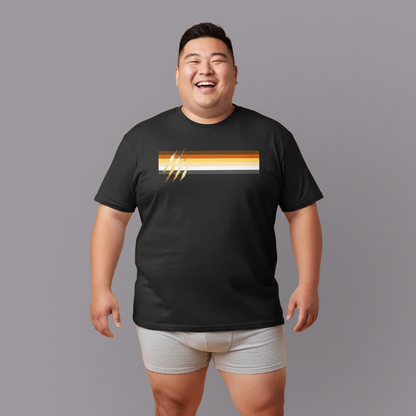 Wild claw bear flag unisex crewneck t-shirt