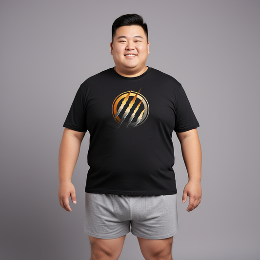 Bear claw slash ring (front) unisex crewneck t-shirt