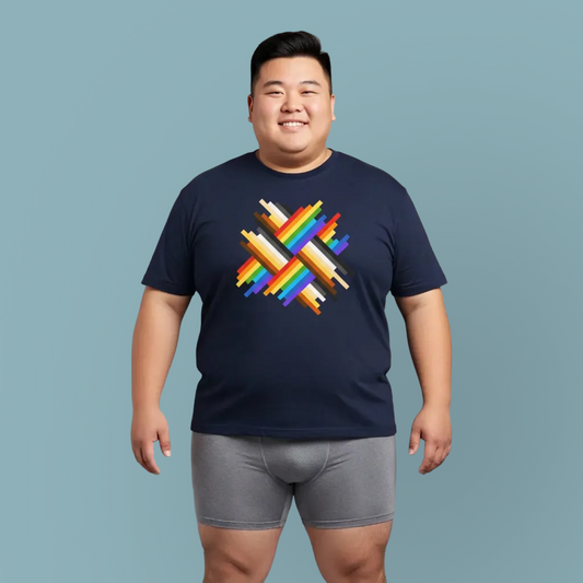 Bear and rainbow pride unisex crewneck t-shirt