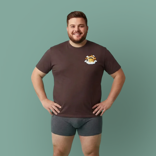 Bear flag rainbow bears in the cloud mini unisex crewneck t-shirt