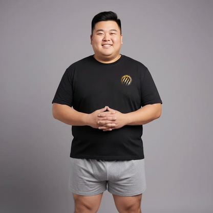 Bear claw slash ring mini (front) unisex crewneck t-shirt