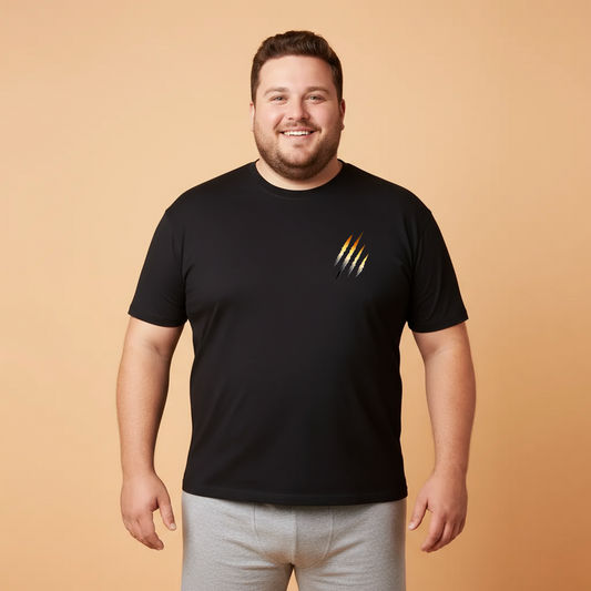 Bear claw slash pride mini (front) unisex crewneck t-shirt