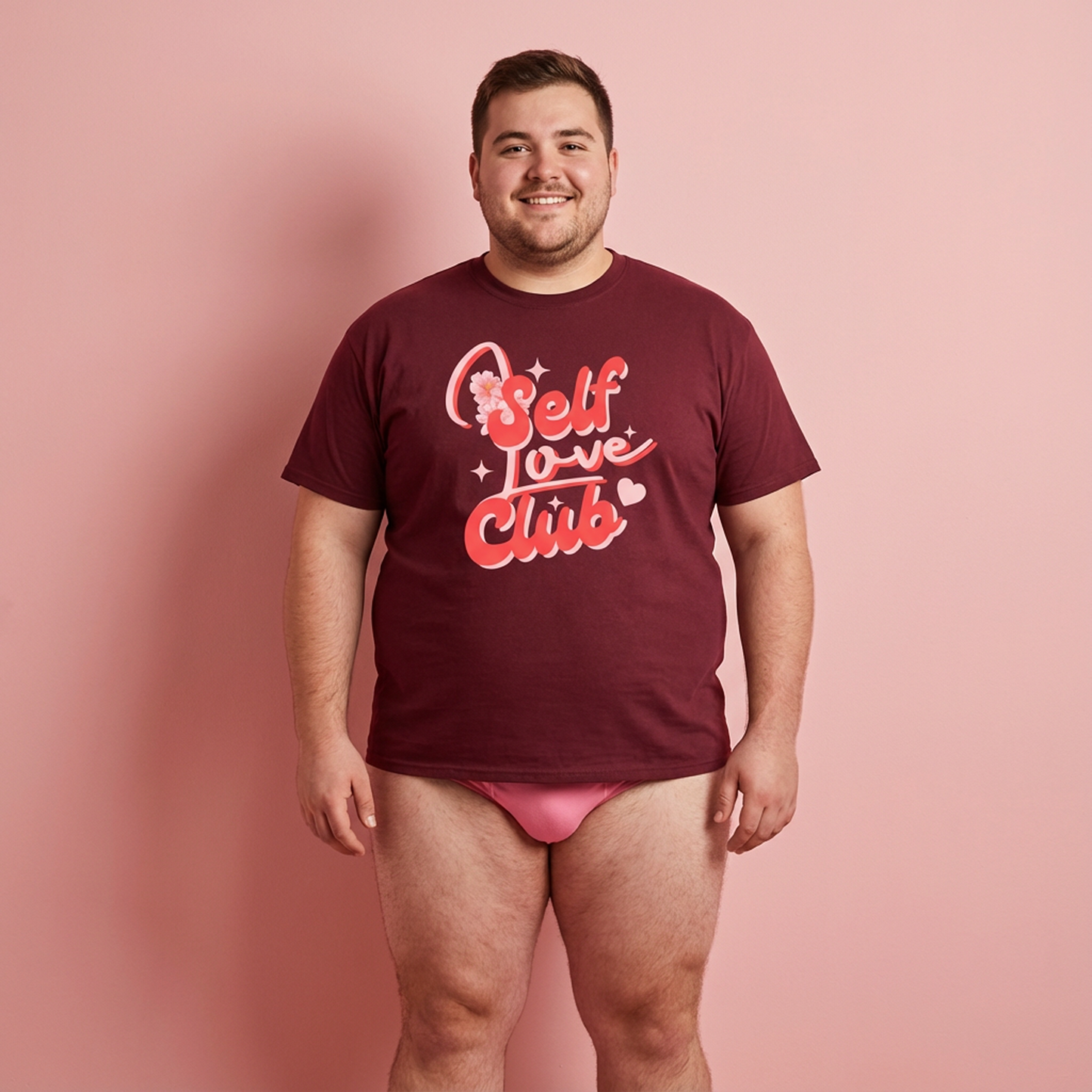 Self love club (front) unisex crewneck t-shirt