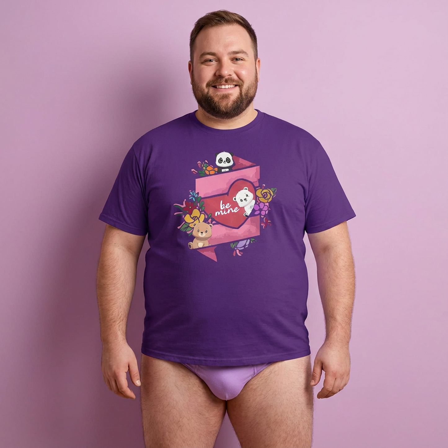 Be mine (front) unisex crewneck t-shirt