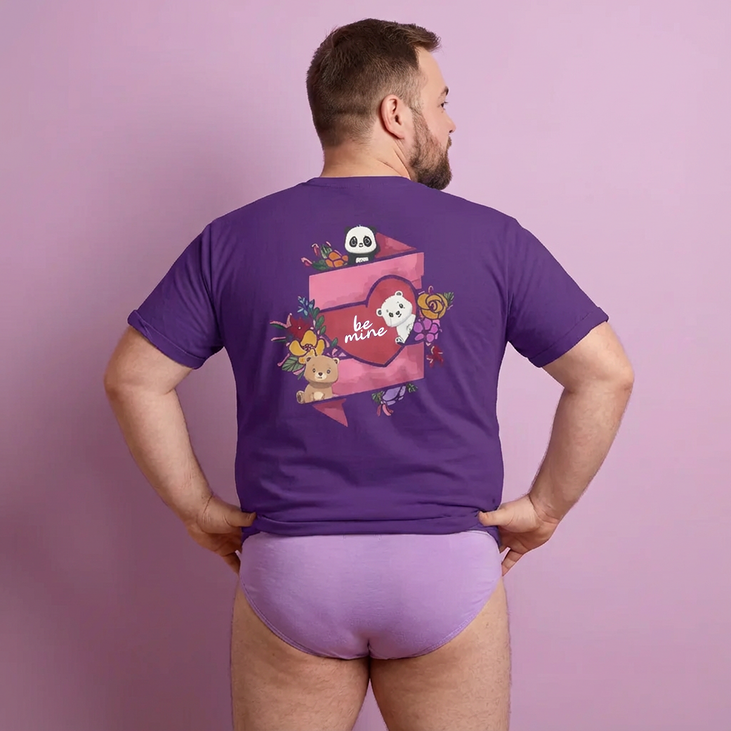 Be mine (back) unisex crewneck t-shirt