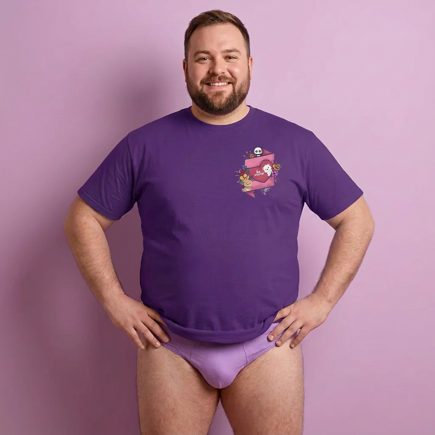 Be mine mini (front) unisex crewneck t-shirt