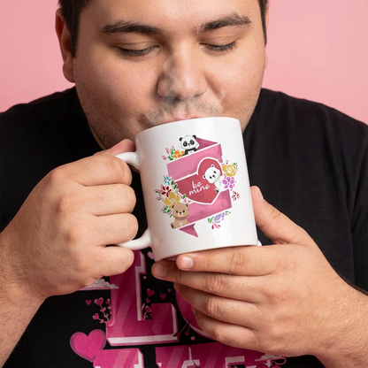 Be mine ceramic coffee/tea mug/cup (11oz/15oz)