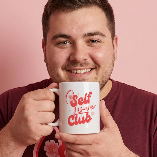 Self love club ceramic coffee/tea mug/cup (11oz/15oz)