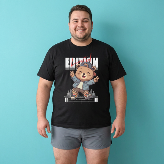 Limited edition Pancha bear (front) unisex crewneck t-shirt