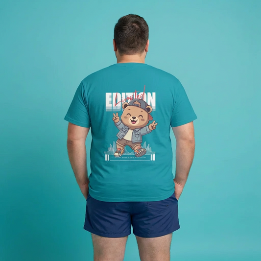 Limited edition Pancha bear (back) unisex crewneck t-shirt