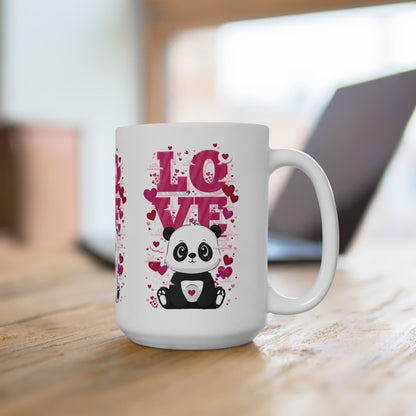 Love bears ceramic coffee/tea mug/cup (11oz/15oz)