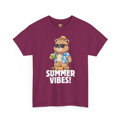 Summer vibes (front) unisex crewneck t-shirt