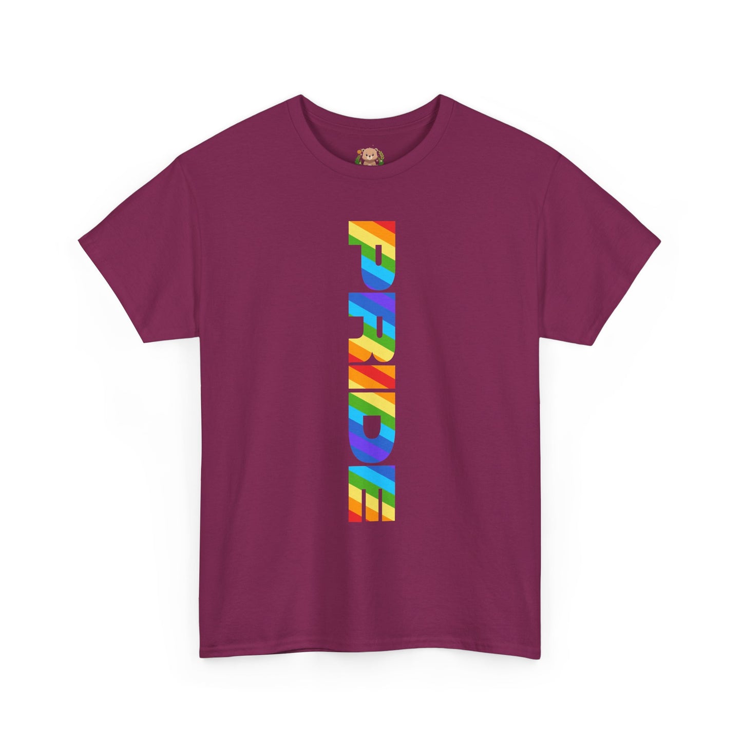 Pride rainbow (front) unisex crewneck t-shirt