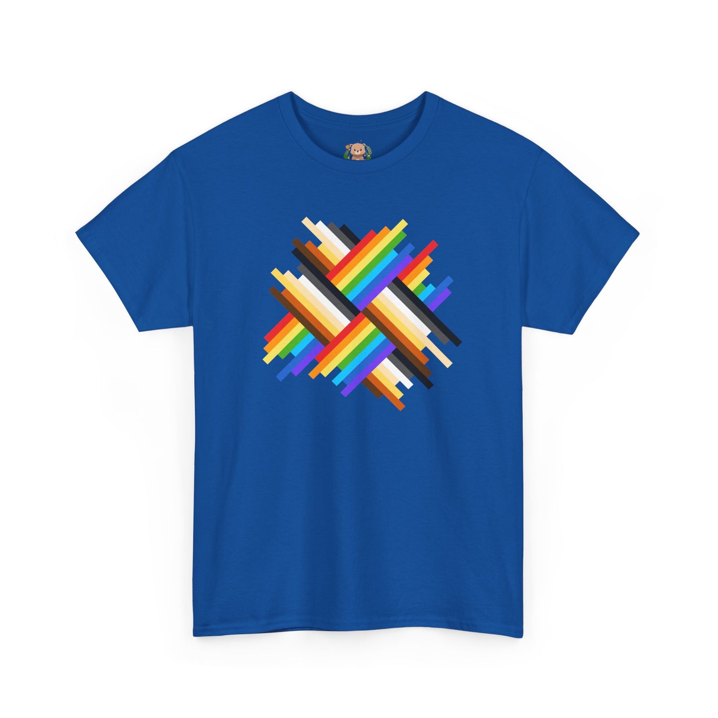 Bear and rainbow pride unisex crewneck t-shirt