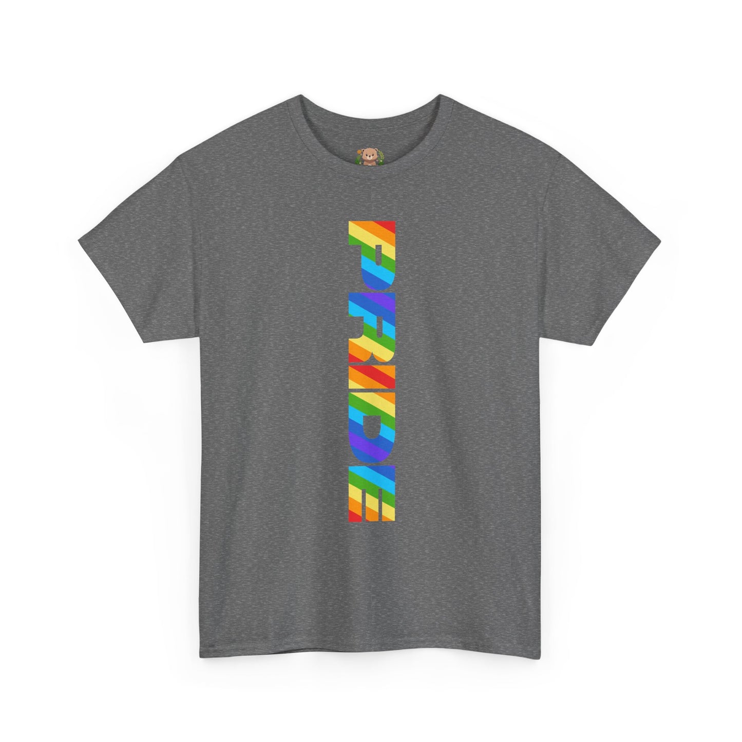 Pride rainbow (front) unisex crewneck t-shirt