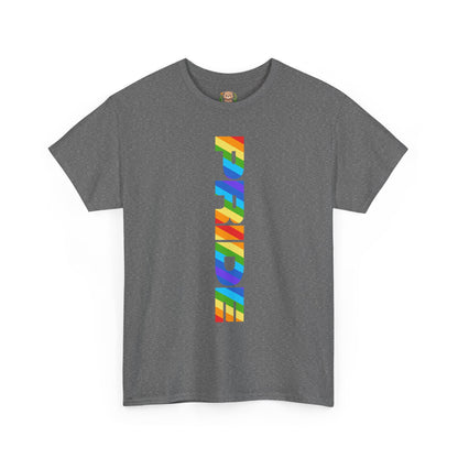 Pride rainbow (front) unisex crewneck t-shirt