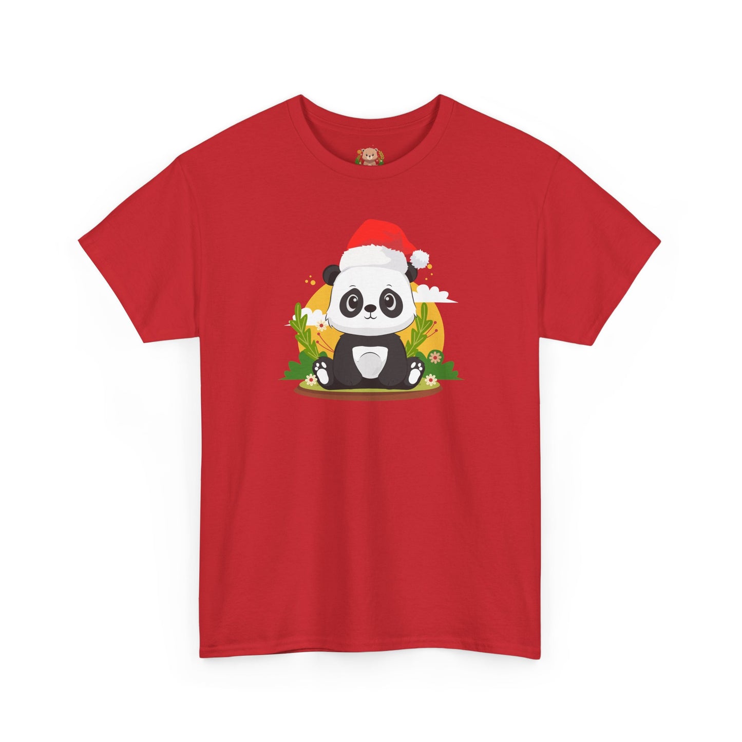 Macho bear hug (front) Christmas unisex crewneck t-shirt