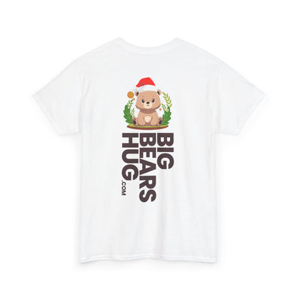 Pancha bear hug (back) Christmas unisex crewneck t-shirt