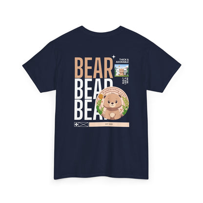 Bear bear bear hug (back) unisex crewneck t-shirt