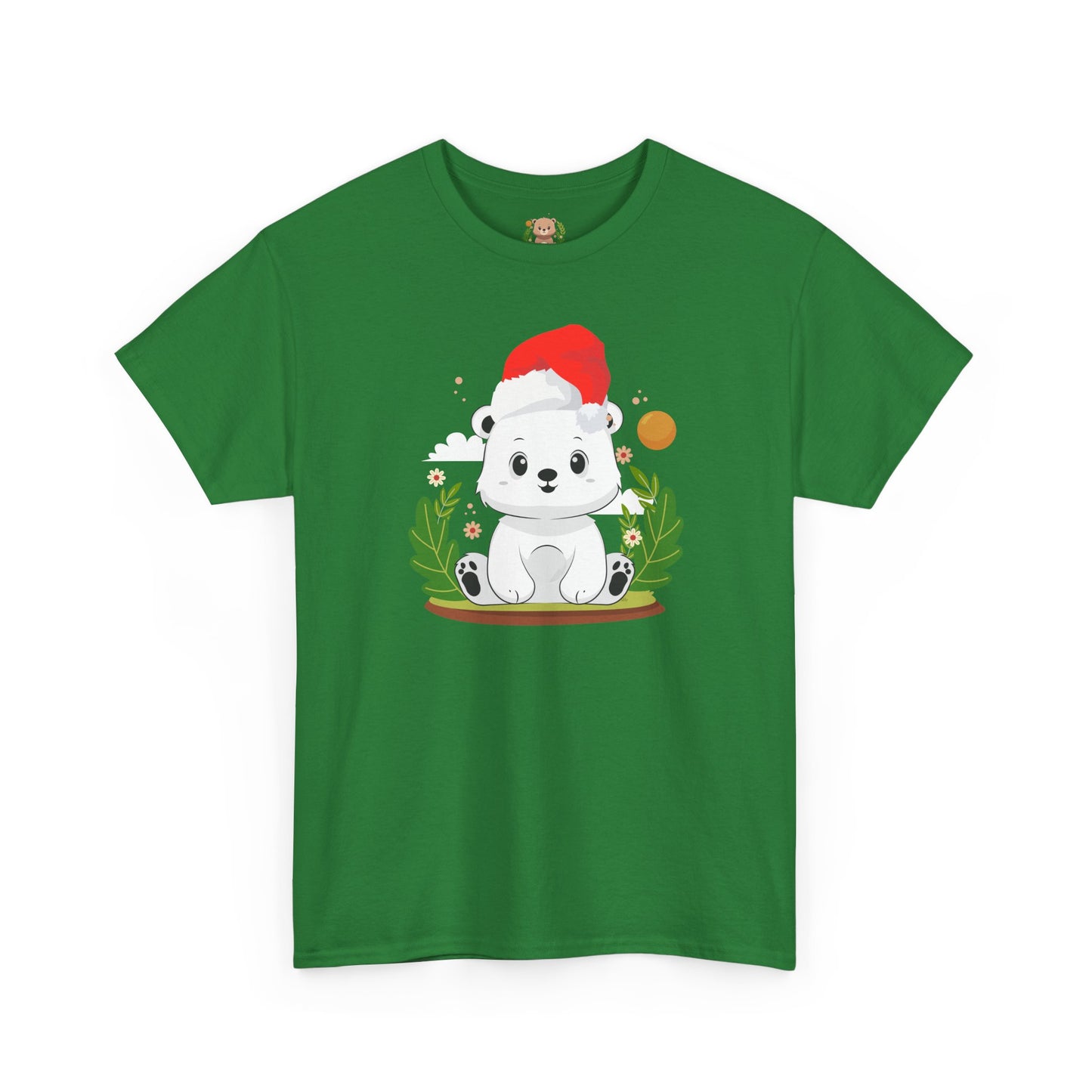 Snojo bear hug (front) Christmas unisex crewneck t-shirt