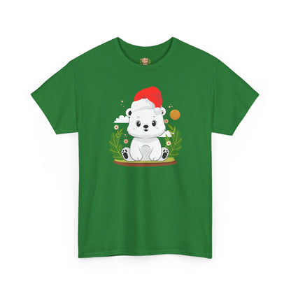 Snojo bear hug (front) Christmas unisex crewneck t-shirt