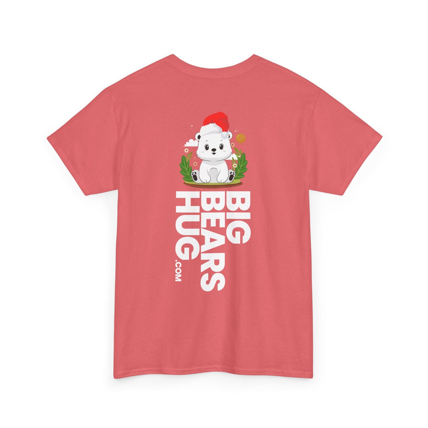 Snojo bear hug (back) Christmas unisex crewneck t-shirt