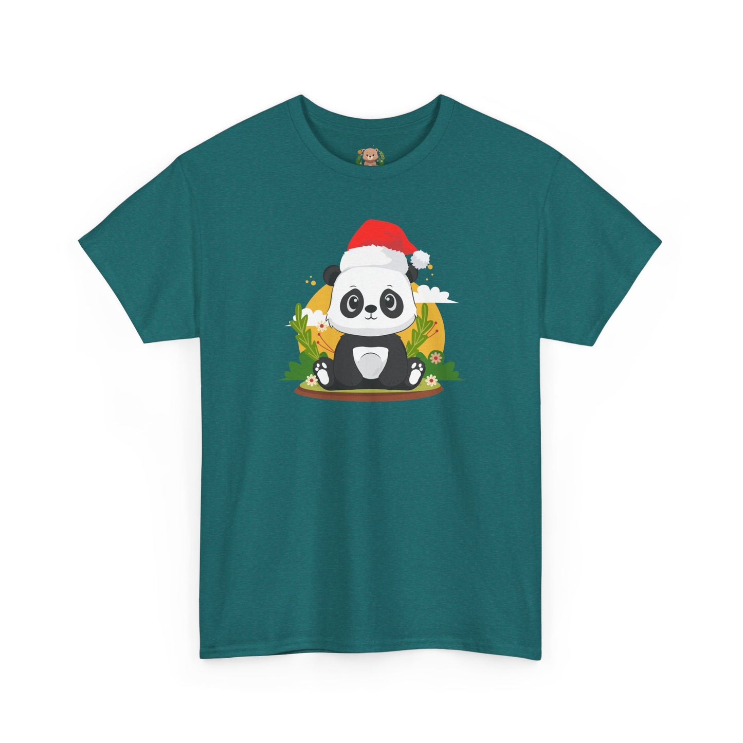 Macho bear hug (front) Christmas unisex crewneck t-shirt