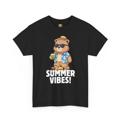 Summer vibes (front) unisex crewneck t-shirt