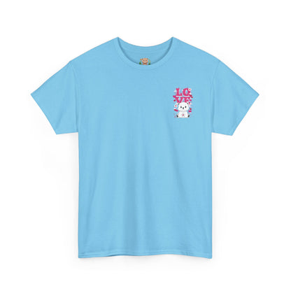 Snojo bear's love mini (front) unisex crewneck t-shirt