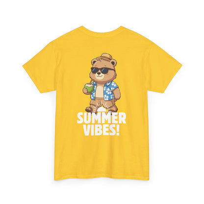 Summer vibes (back) unisex crewneck t-shirt