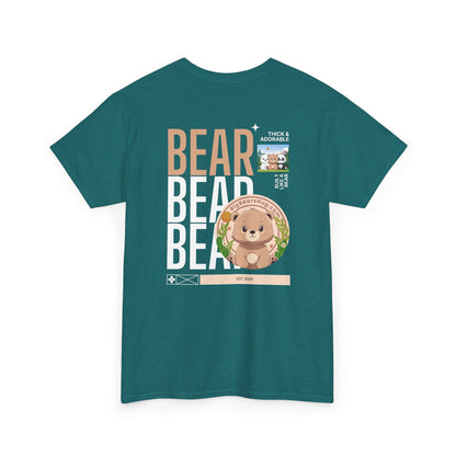 Bear bear bear hug (back) unisex crewneck t-shirt