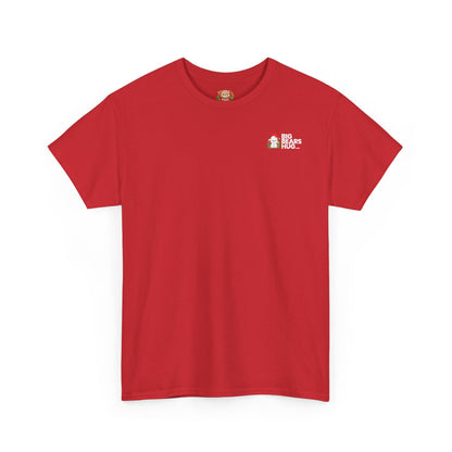 Snojo bear mini hug (front) Christmas unisex crewneck t-shirt