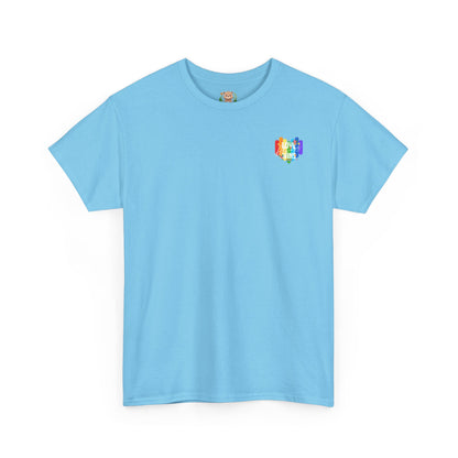 Love always wins rainbow mini (front) unisex crewneck t-shirt