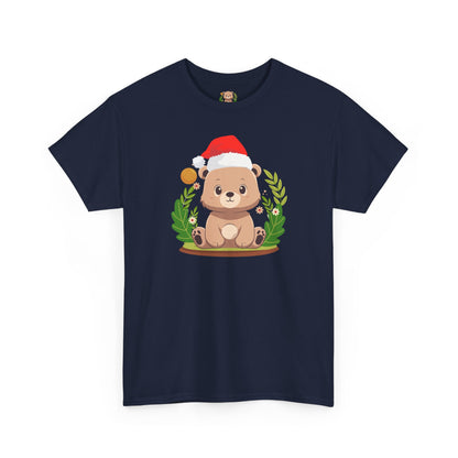 Pancha bear hug (front) Christmas unisex crewneck t-shirt