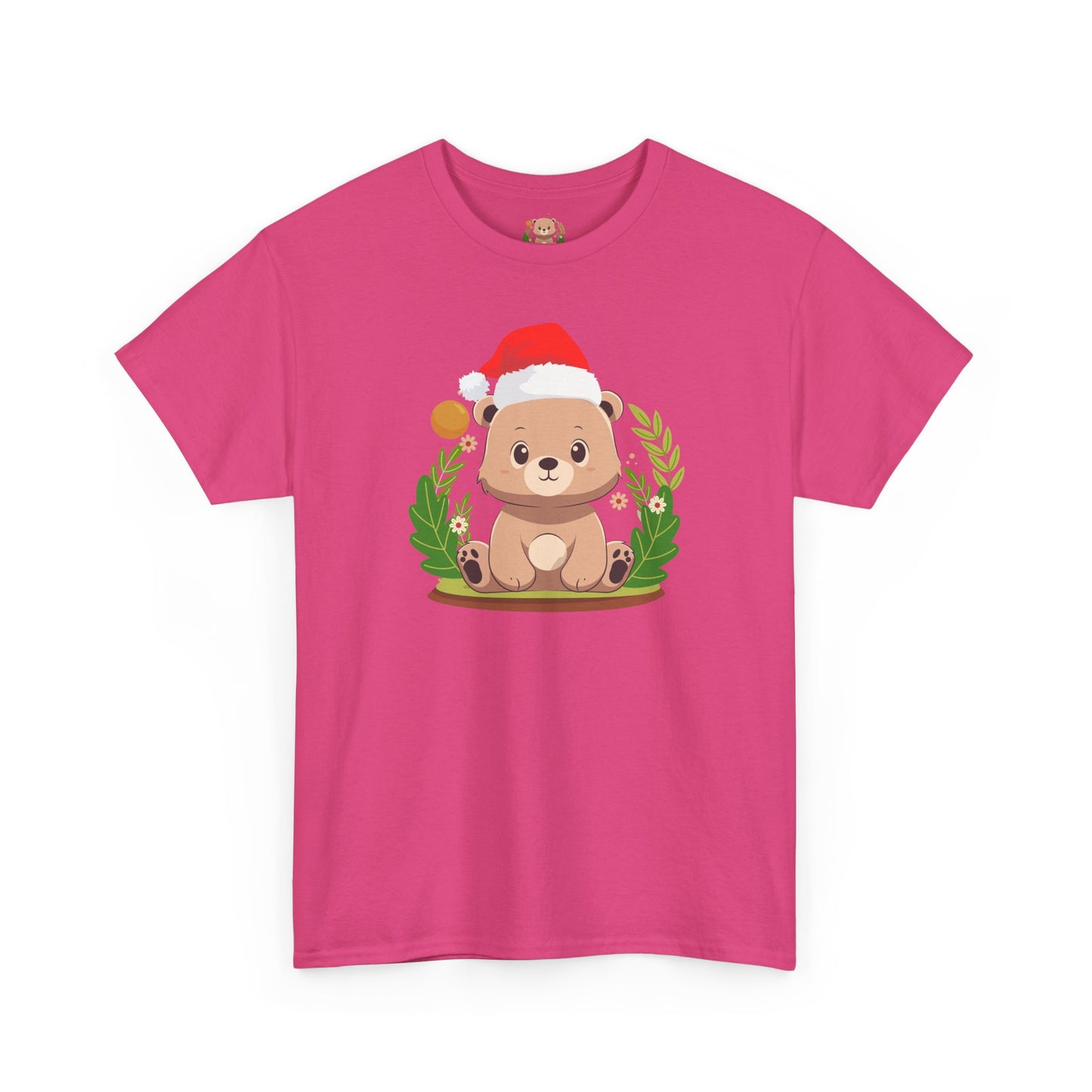 Pancha bear hug (front) Christmas unisex crewneck t-shirt