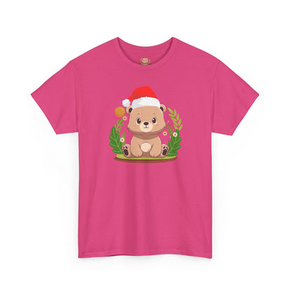 Pancha bear hug (front) Christmas unisex crewneck t-shirt