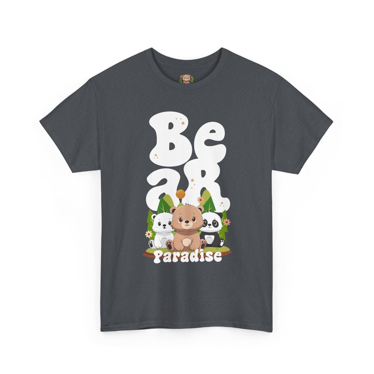 Bear paradise (front) unisex crewneck t-shirt