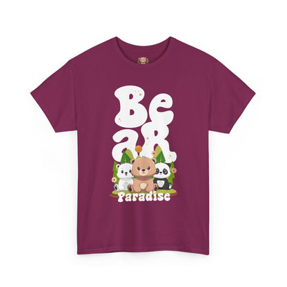 Bear paradise (front) unisex crewneck t-shirt