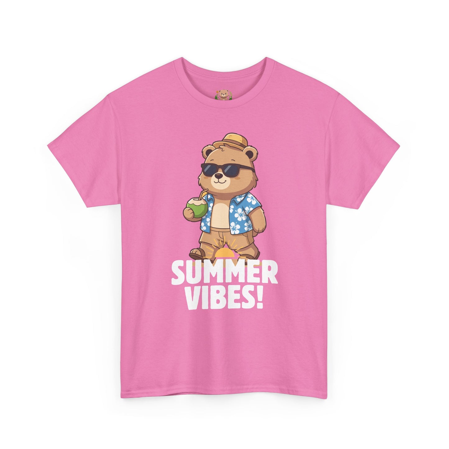 Summer vibes (front) unisex crewneck t-shirt