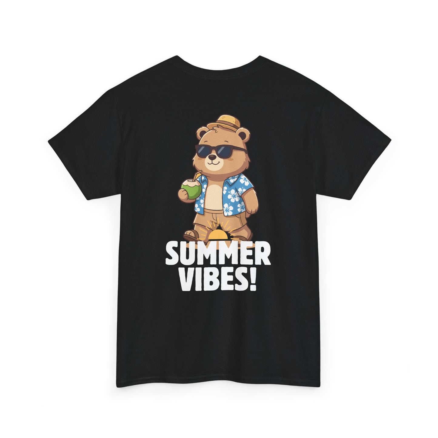Summer vibes (back) unisex crewneck t-shirt
