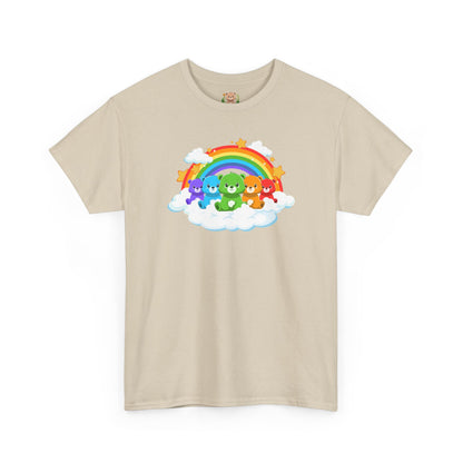 Rainbow bears in the cloud unisex crewneck t-shirt