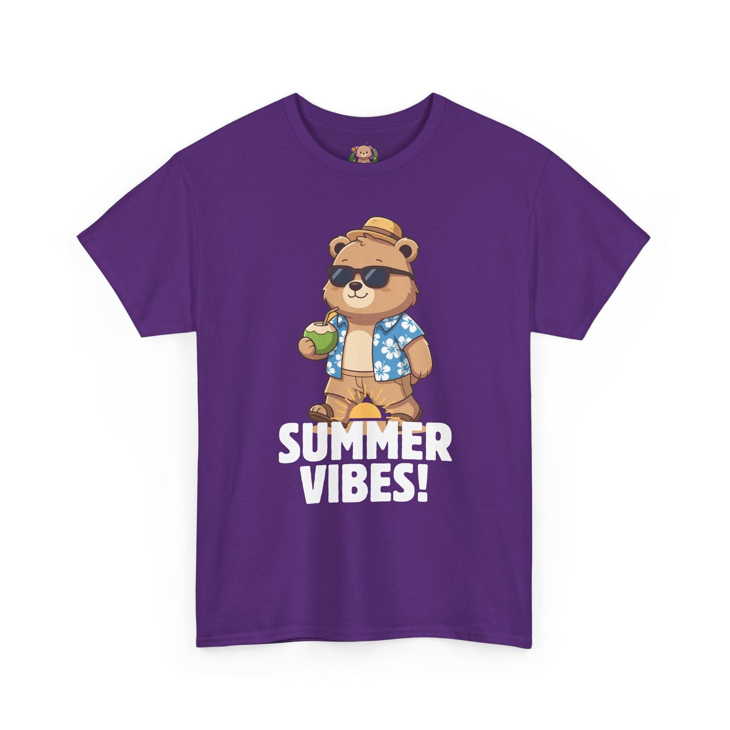 Summer vibes (front) unisex crewneck t-shirt