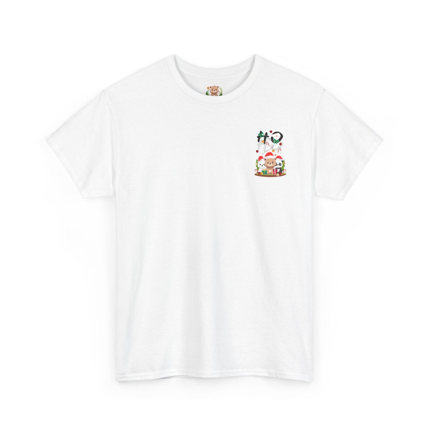 Ho Ho Ho Christmas mini bears (front) unisex crewneck t-shirt