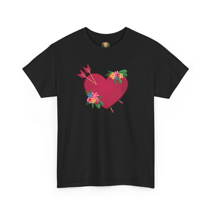 Heart full of love (front) unisex crewneck t-shirt