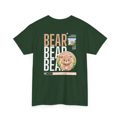 Bear bear bear hug (back) unisex crewneck t-shirt