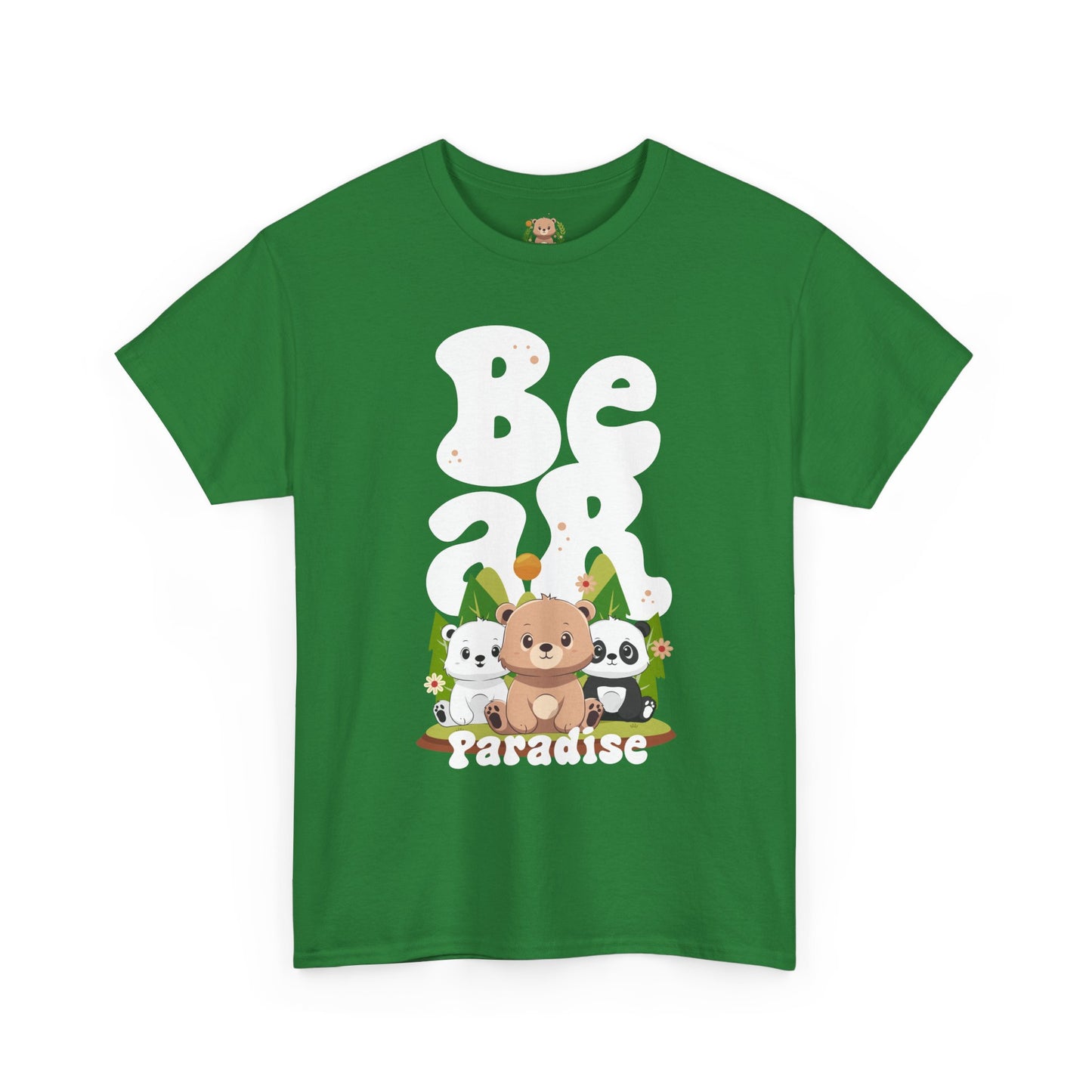 Bear paradise (front) unisex crewneck t-shirt